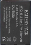 Sagem myX1, myX3, myX5, myC5, Q88 Batteri - 750mAh